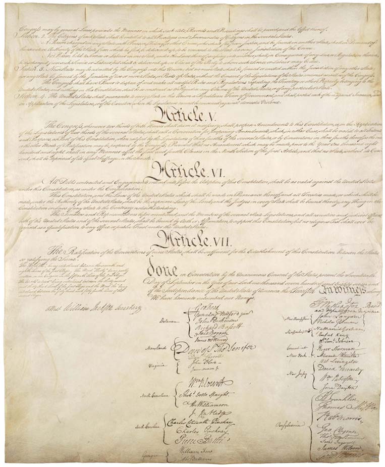 documento de la constitución